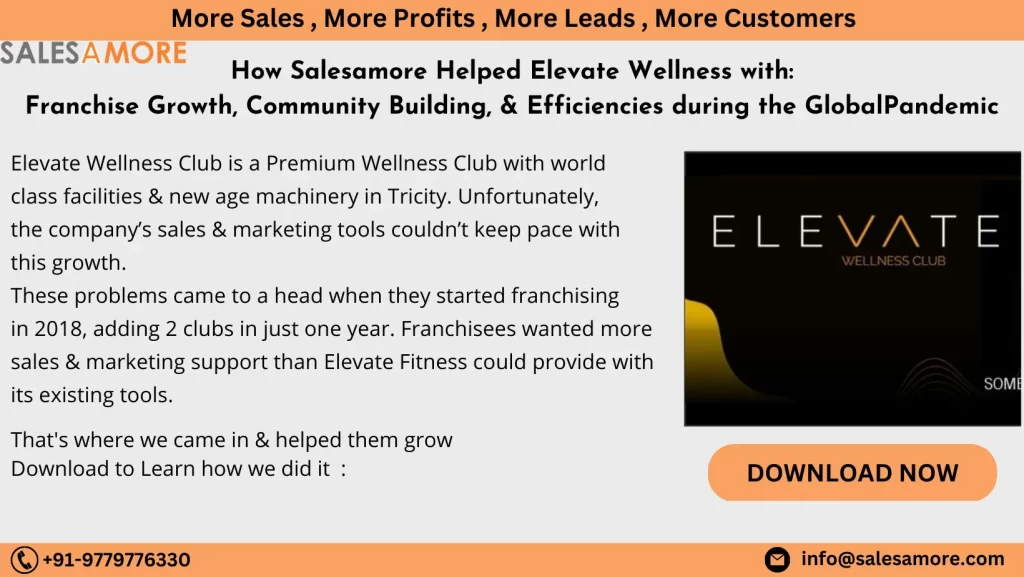 elevate wellness with franchise growth , community building and effectiveness