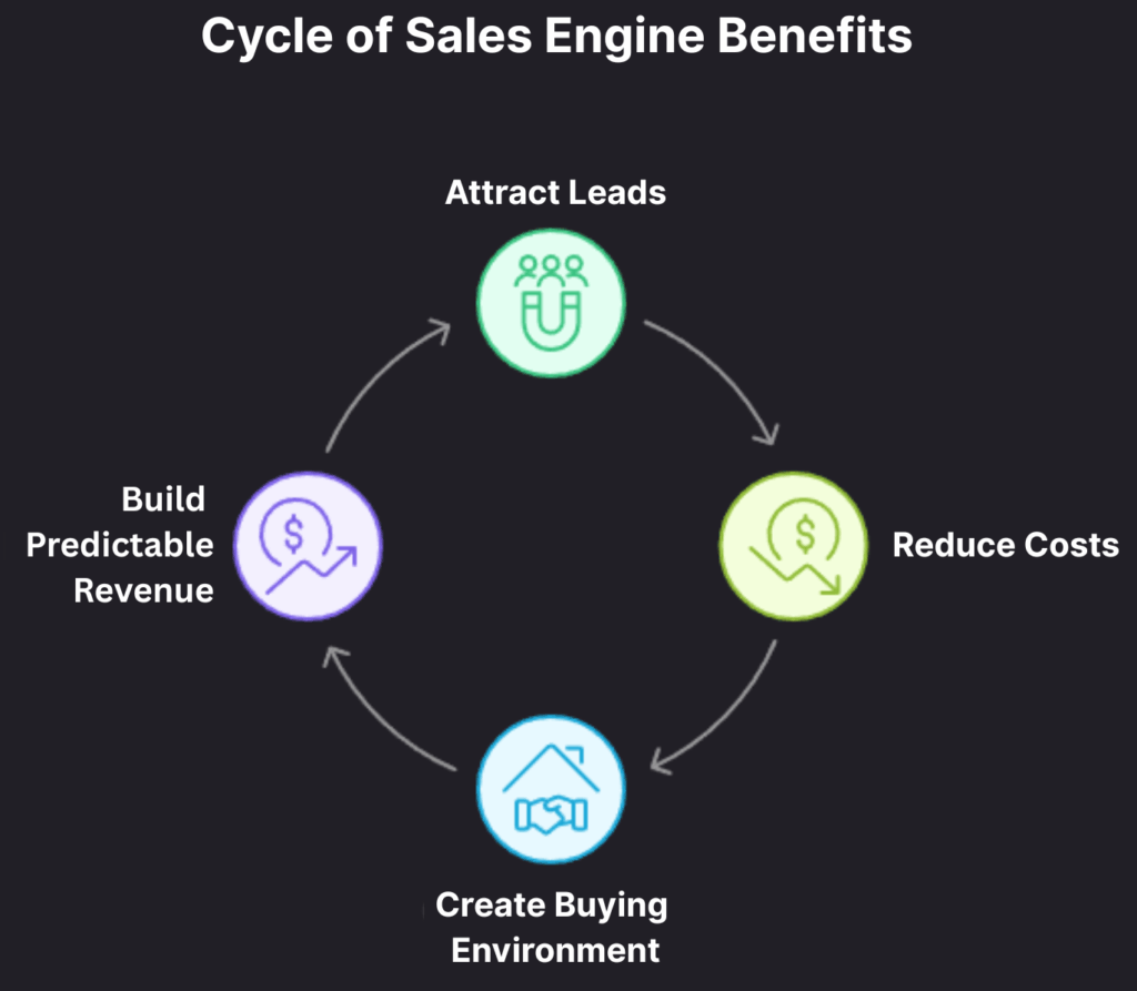 Cycle of Sales Engine Benefits