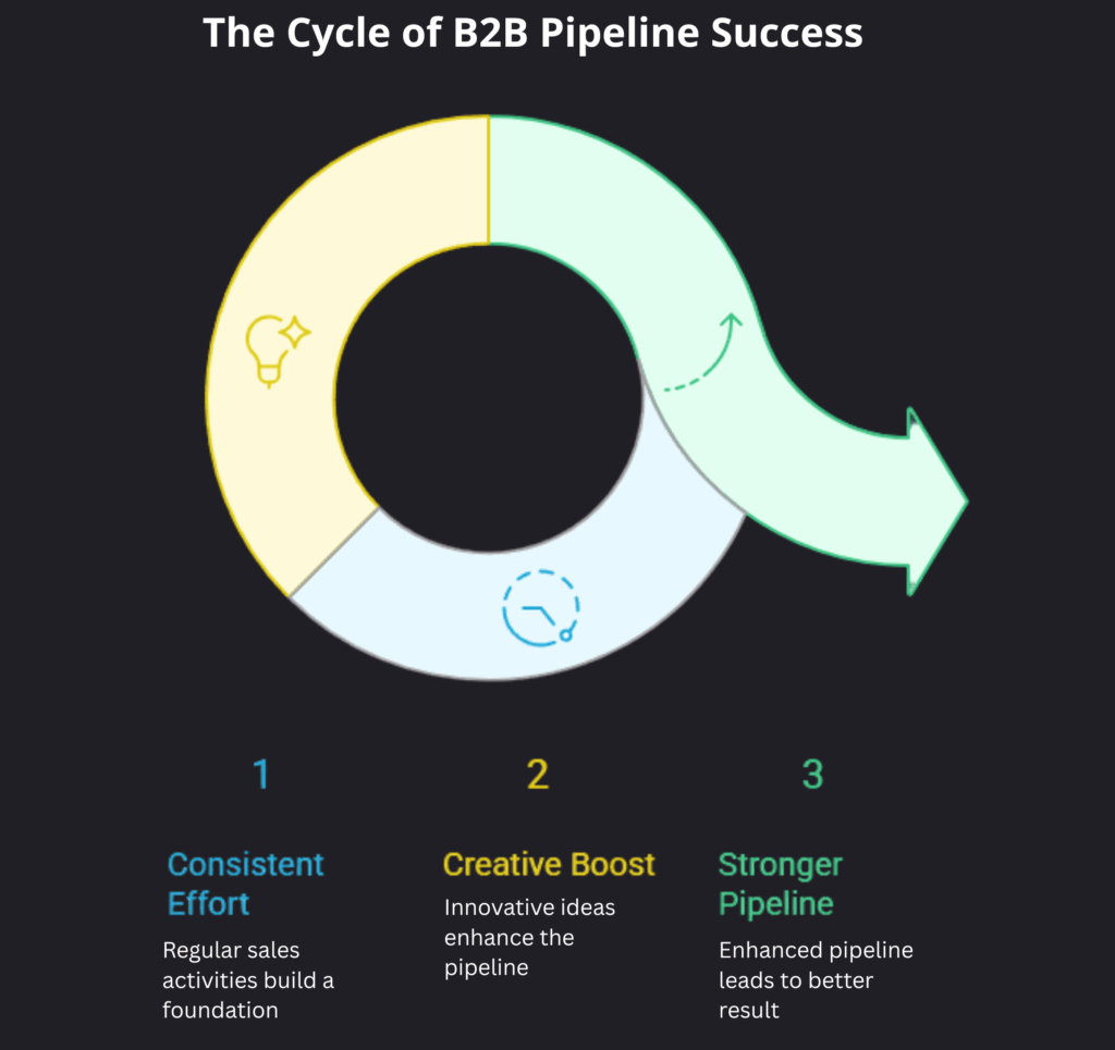 The cycle of b2b pipeline success